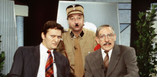 Hallervordens Spott-Light, politische Kabarett-Sendung von und mit Dieter Hallervorden vom SFB für das Fernsehprogramm Das Erste